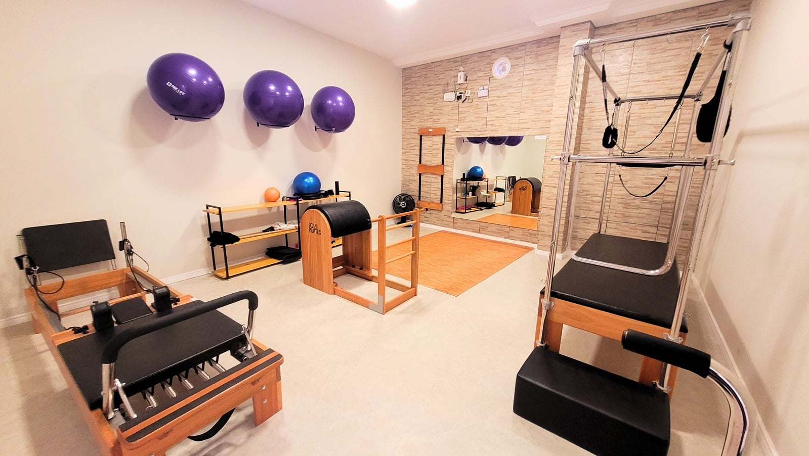 Estúdio próprio Pilates